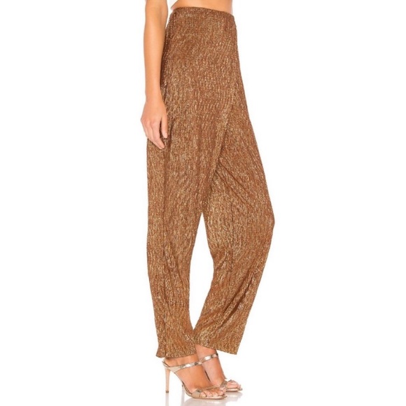 House of Harlow Odele Pant × Revolve bronze XS - Picture 4 of 7
